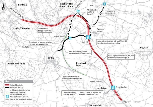 Public consultation on Highways Englands proposals for the A417 Missing ...