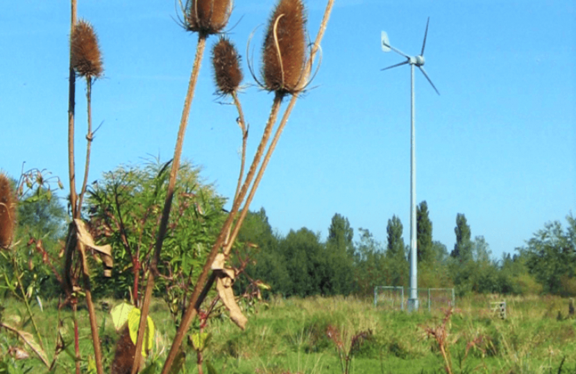 Alney Island wind turbine