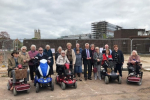 MP Richard Graham with local residents calling for a new health centre